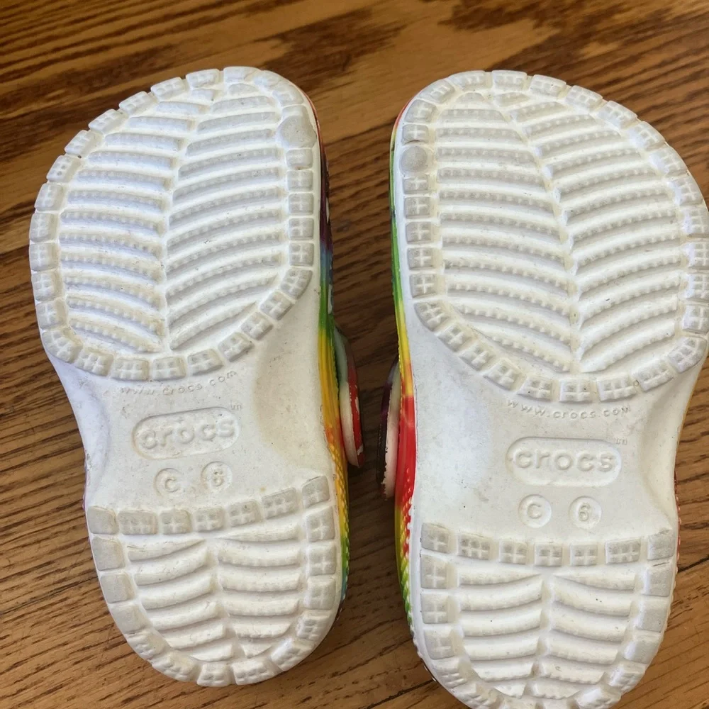 Multi-Color Graphic Crocs - Picture 5 of 5